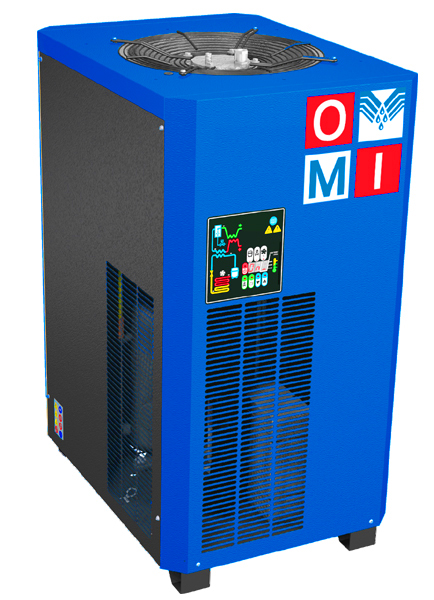 Серия ED HP - High Pressure - рефрижераторные осушители OMI холодильного типа высокого давления. Максимальное рабочее давление до 40 бар.