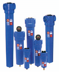 Магистральные фильтры сжатого воздуха OMI